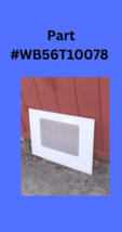 Kenmore Range Outer Door Glass Panel Part # WB56T10078 WB07T10176 - £62.84 GBP
