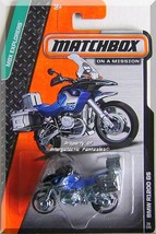 Matchbox - BMW R1200 GS: MBX Explorers #38/120 (2014) *Blue Edition* - $3.00