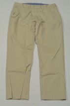 J.CREW 34 x 30 Khaki Bowery Classic Cotton Dress Pants - $14.69