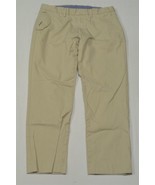 J.CREW 34 x 30 Khaki Bowery Classic Cotton Dress Pants - £11.47 GBP