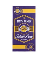NBA Los Angeles Lakers Dominion Personalized Beach Towel 30×60 Inches - €42,73 EUR