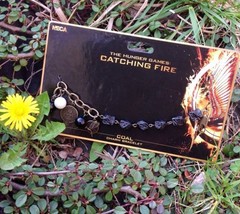 The Hunger Games Catching Fire Coal Carm Bracelet Official NECA Merchandise - £14.55 GBP