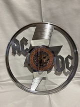 AC/DC Silver Vinyl Record 33 LP Quartz Clock - £8.73 GBP