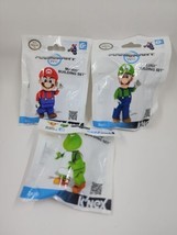New & Sealed Set of 3 2011 K’nex Mario Kart Wii (38029) Mario Luigi Yoshi - £23.46 GBP