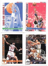 NBA Hoops 1992-93 Trading Cards Promo Set of 4 Skybox Ewing Johnson Stockton - £7.80 GBP