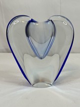 Petr Vlasak Heart Shaped Designer Bud Vase. Czech Republic 1997 Beranek Stunning - £91.10 GBP