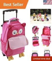 3-Way Kids Suitcase Luggage or Toddler Rolling Backpack with wheels - $64.69