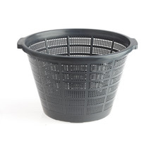 Jumbo Lily Pond Basket With Handles 15 Inch Diameter, Plastic Slotted Mesh Pot - £27.82 GBP