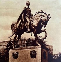 Simon Bolivar The Washington Of South America 1920s Memorial Statue GrnBin3 - $39.99