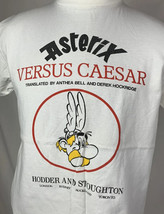 Vintage Asterix Versus Caesar T Shirt Single Stitch Movie Promo 80s 90s ... - $49.99