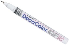 DecoColor Extra Fine Oil-Based Opaque Paint Marker Open Stck-White (Pack... - $37.99