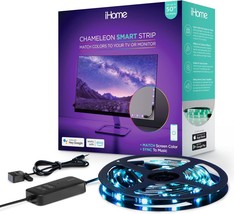 Ihome Chameleon Smart Tv Led Immersion Backlights, Color Matching Screen... - $38.96