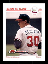 1991 Line Drive AAA #443 Randy St. Claire Richmond Braves - $1.79