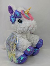 Mattel Barbie White Unicorn Pegasus Plush Sounds Just Play Works Stuffed Animal - $8.05