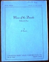 Waves Of The Danube Sheet Music  J Ivanovici - no date - £1.74 GBP