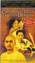 Crouching Tiger Hidden Dragon VHS Chow Yun-Fat Michelle Yeoh Zhang Ziyi  - £1.57 GBP