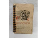 Antique 1800s Children&#39;s Book The Picture Alphabet In Prose And Verse - £39.10 GBP