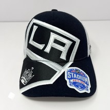 LA Kings 2015 Stadium Series Mesh Trucker Hat Cap NHL Large Logo Embroid... - $552.67 MXN