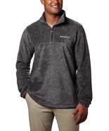 Columbia® Men's Steens Mountain Half Zip Fleece Pullover  Grey/ Size: Small - $29.65