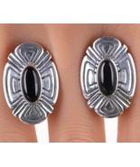 Retired James Avery Sterling and onyx Southwestern Style earrings - $183.15