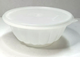 Vtg Tupperware White Jel-N-Serve 4-C Mold 616 Flower Seal Top Seal 229 Jello  - $9.74