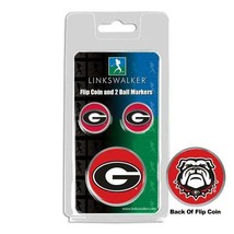 Georgia Bulldogs Flip Coin and 2 Golf Ball Marker Pack - $14.25
