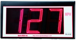 DL431-R Sports Radar Ltd  3 Digit Red Led 4&#39;&#39; Display - $449.99