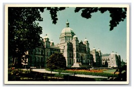 Parliament Buildings Victoria BC Canada UNP Chrome Postcard B19 - £1.51 GBP