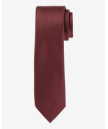 EXPRESS MEN&#39;S Tie Burgandy Solid Width: 2.75&quot; Length: 60&quot; - $262.37 MXN
