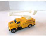 Matchbox 1733 Diecast Utility Truck Telephone Co. Yellow 1/83 H3 - £7.43 GBP