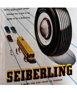1947 Seiberling Tires Advertisement Automobilia Akron Ohio Vintage DWWW7 - $42.01 CAD