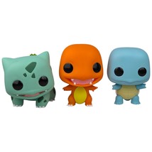 Funko Pop! Jumbo Pokemon Figures Set Squirtle, Bulbasaur &amp; Charmander 2019 - $919.01 MXN