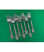Oneida Stainless Steel CHANDELIER 7 x Salad / Dessert Forks - $98.41 CAD