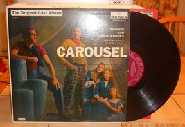 Carousel Original Broadway Cast Recording DECCA DL 9020 Record 33RPM LP 1955 - £27.09 GBP