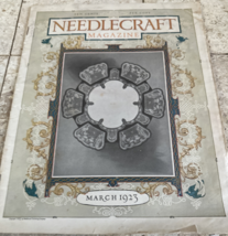 Needlecraft Magazine March 1923 Antique Sewing Tatting Crochet Patterns - $17.47