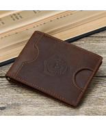 Slim RFID Genuine Leather Bifold Wallet with Money Clip - Men’s Card Holder - $61.72 CAD