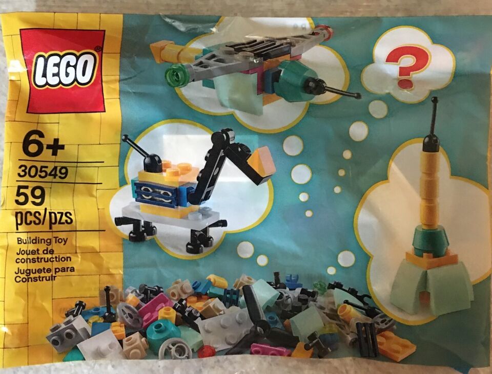 LEGO Creator Build Your Own Vehicles 3in1 Polybag #30549 - 59 Pcs - New - $6.95