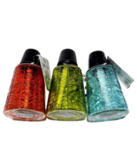 3 Pack Colored Glass Tiki Table Torch Red Blue Green Outdoor Patio Table... - $57.47 CAD