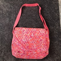 Vera Bradley Crossbody Laptop Bag Travel Carry Case School Work Business Pink - £16.90 GBP