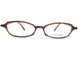 Calvin Klein Eyeglasses Frames 661 071 Brown Rectangular Full Rim 49-15-140 - $55.88