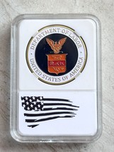 United States Department of Labor (DOL) Challenge Coin w/ Presentation Box - £11.60 GBP