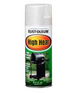Rust-Oleum High Heat Satin Spray Paint, Silver, 12 Ounce Can - £10.22 GBP
