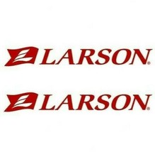 Larson Boat Yacht Decals 2PC Set Vinyl High Quality New Stickers OEM - £19.95 GBP