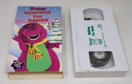 Barney Waiting for Santa VHS Cassette Tape 1991 Tested Working - $8.56