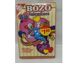 Vintage Bozo Valentines 48 Cards Paper Magic Group Valentines - £75.17 GBP