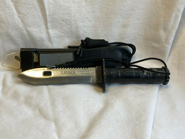 Vintage Survivor Knife With Sheath And Sharpener - £239.83 GBP