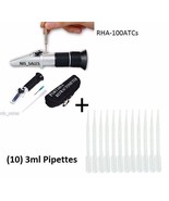 ATC Economy Glycol Antifreeze Refractometer Tester+ (10) Pipettes- Soft ... - $43.21 CAD
