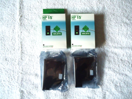 Lot Of 2 &quot; NIB &quot; Focus HP 15 C6615 Black Inkjet Cartridges - £22.78 GBP