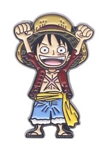 Anime One-Piece Monkey D Luffy Enamel Pin - New Luffy Pin - £4.71 GBP