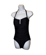 DKNY Women&#39;s Swimsuit One-Piece Black SIZE M NEW - $1,621.88 MXN